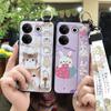 Cute Lanyard Phone Case For Tecno Camon20 Pro 5G/CK8n Silicone Phone Holder Soft case Back Cover Waterproof Wrist Strap