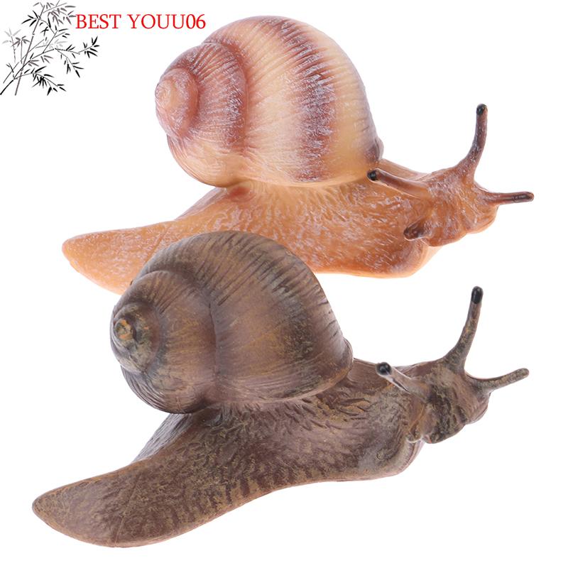 (YOUU06)Symulacyjny model zwierzęcia owada Mini zwierzęcy cykl wzrostu ślimaka Ornament