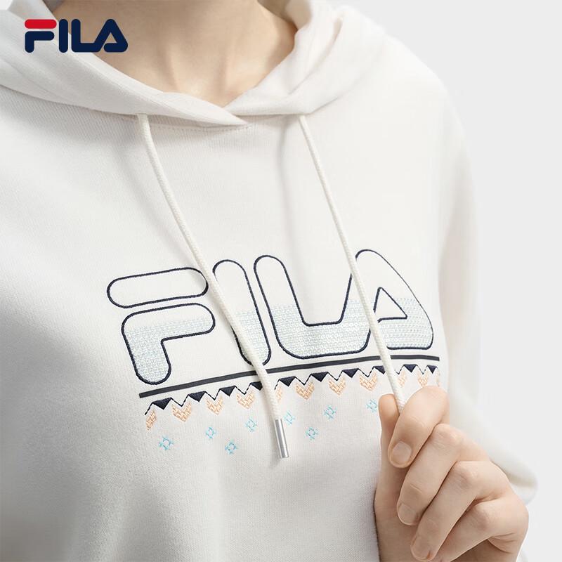 FILA Women's Casual Hooded Knit Sweatshirt