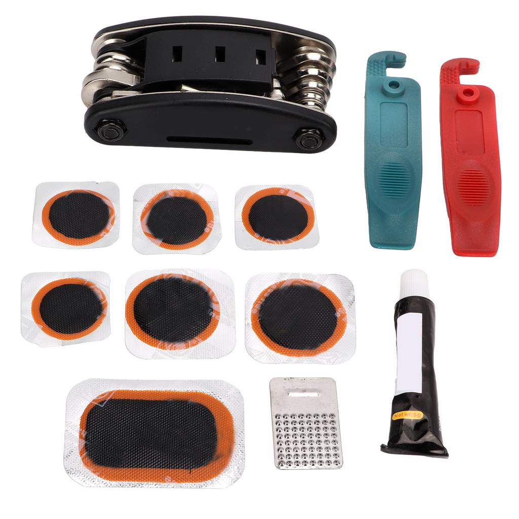 DUUTI Bicycle Repair Tools Nylon Tire Lever Tire Patches Multifunctional Maintenance Kit