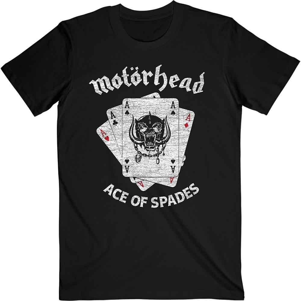 Motorhead Flat War Pig Aces T-Shirt Black New Unisex T-Shirt XXL
