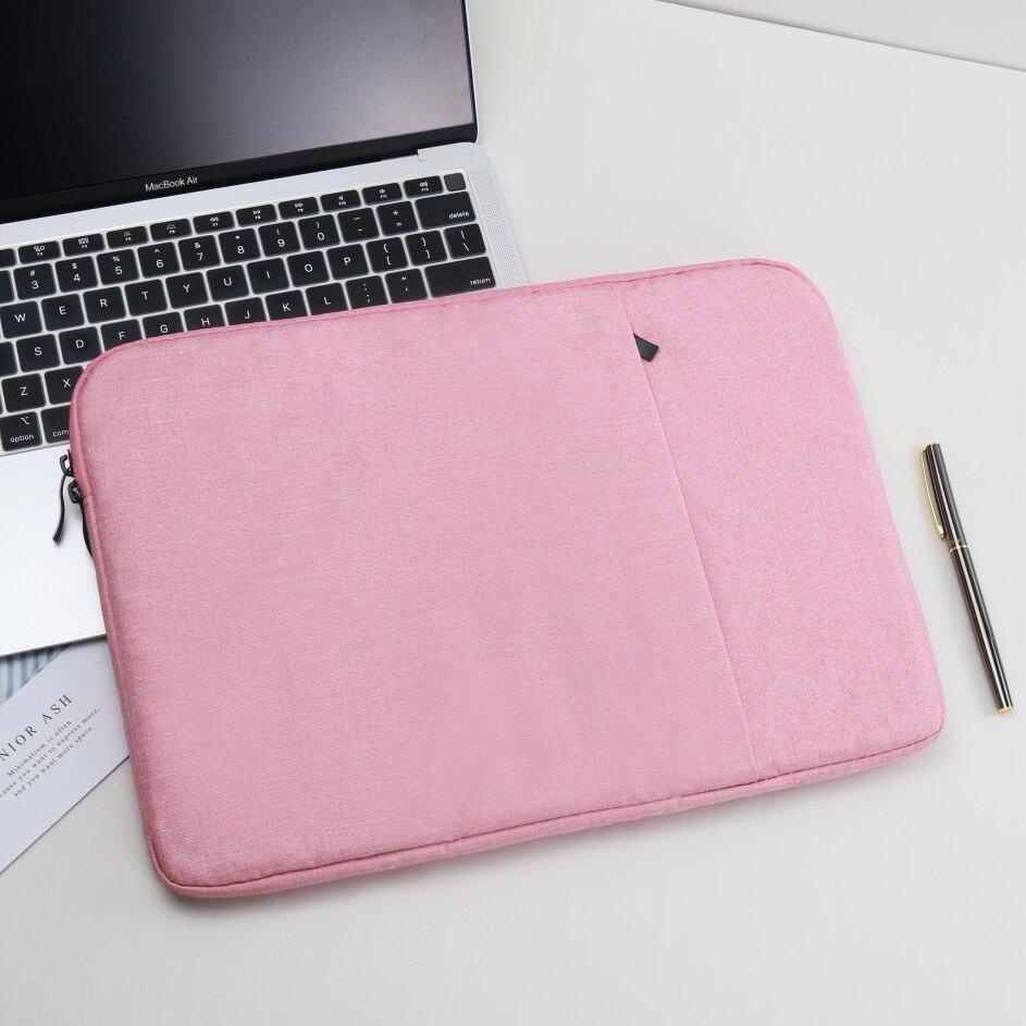 Laptop çantası kol 11 12 13 13.3 14 15 15.4 inç taşıma dizüstü çantası Macbook Air Pro için M1 M2 durumda erkek kadın dizüstü bilgisayar aksesuarları