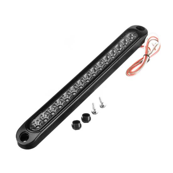 Bremsrücklicht Ultradünn Hohe Helligkeit 15 LED Hochmontierte Bremsleiste für Auto