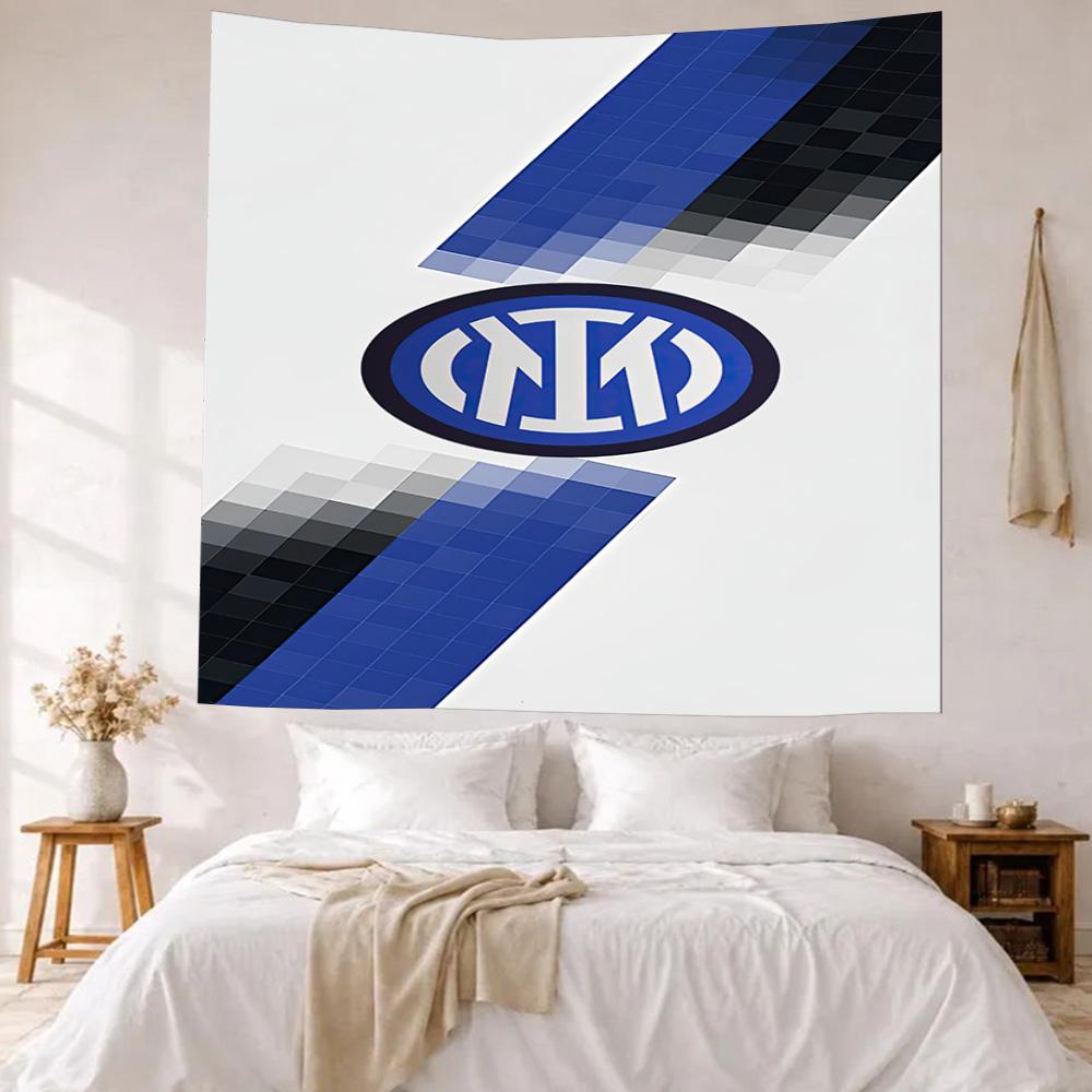 Inter Milan Wall Decor Tapestry Art For Pet Memorial Birthdaywedding Party Backdrop Family Gift