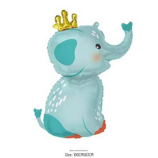 

Трансграничные мультяшные алюминиевые шары в виде животных: Пчела, Слон, Медведь, Зебра для детского дня рождения