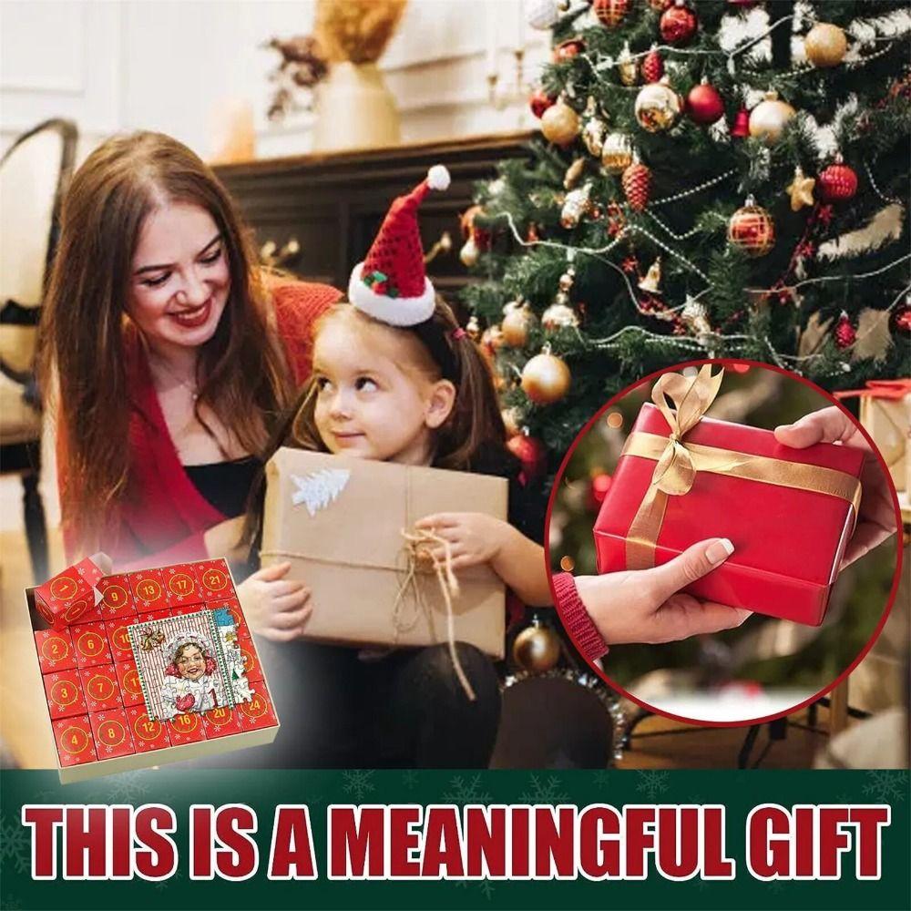 1000 Pieces Puzzle Christmas Advent Calendar Puzzle 24 Boxes Christmas Jigsaw Family