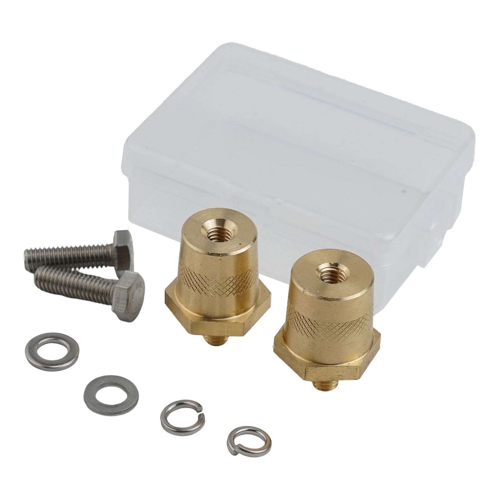 

Motorcycle Battery Connector M6 M8 Adapter Versatile Thread Compatibility Brass Construction M6 Terminal Repair For Cars