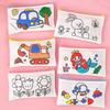 5/10pcs 21cm Non-woven Cartoon Pen Bag Line Pattern Stationery Storage Bag Lightweight Large Pencil Case School Office Supplies