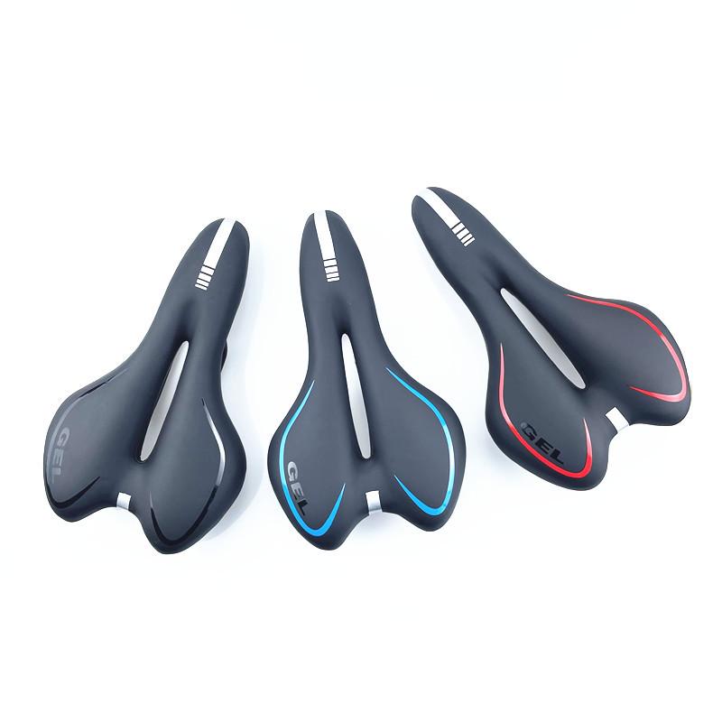 GEL Silicone Shock-Absorbing Soft Bicycle Seat Cushion for Mountain and Road Bikes