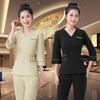 Women's Spring/Autumn Mid-Sleeve Beautician Uniform - White, High-End for Medical Beauty & Spa Technicians