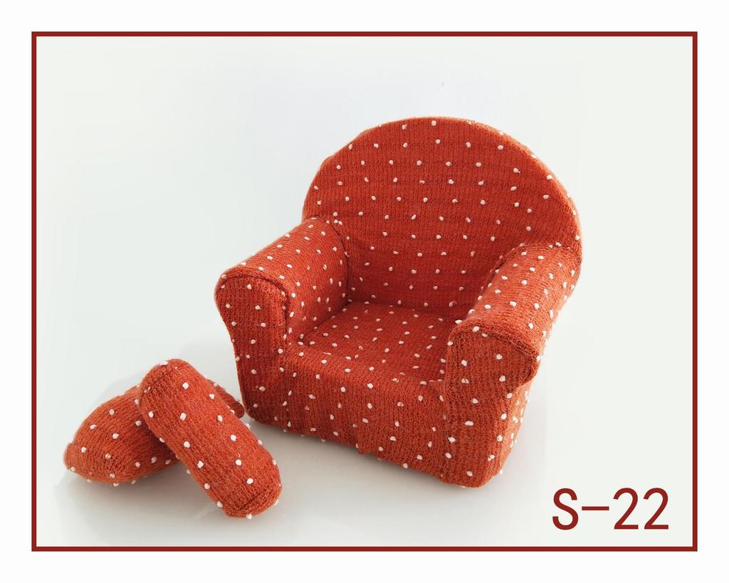 2023 Newborn Photography Prop: Baby Seat Sofa for Hundred Days & Full Moon Photos