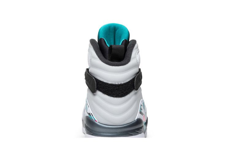 Men's Sneakers Jordan 8 Retro South Beach White/White-Turbo Green-Neutral Grey