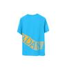 Air Big Logo Sports Basketball Short Sleeve T-Shirt Men Tops Blue AQ4080-433