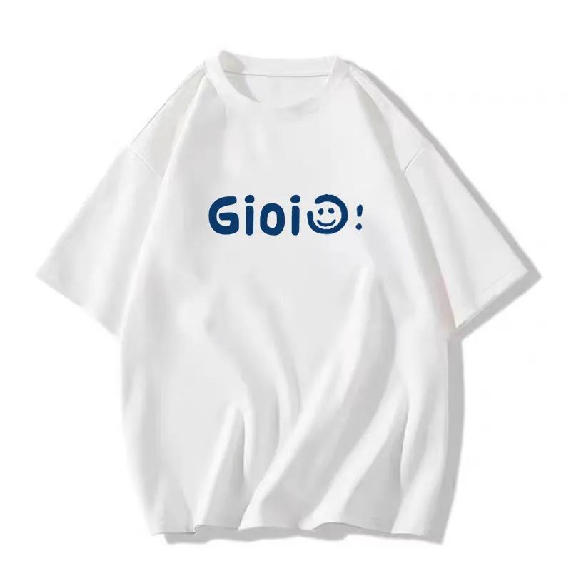 

Women s Oversized American Retro White-Gray Cotton T-Shirt - Summer Lazy Style. 3XL for 146-170 lbs