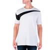 Nike Swoosh Ronde Hals Sport Korte Mouw T-shirt Unisex Tops Wit 856490-100