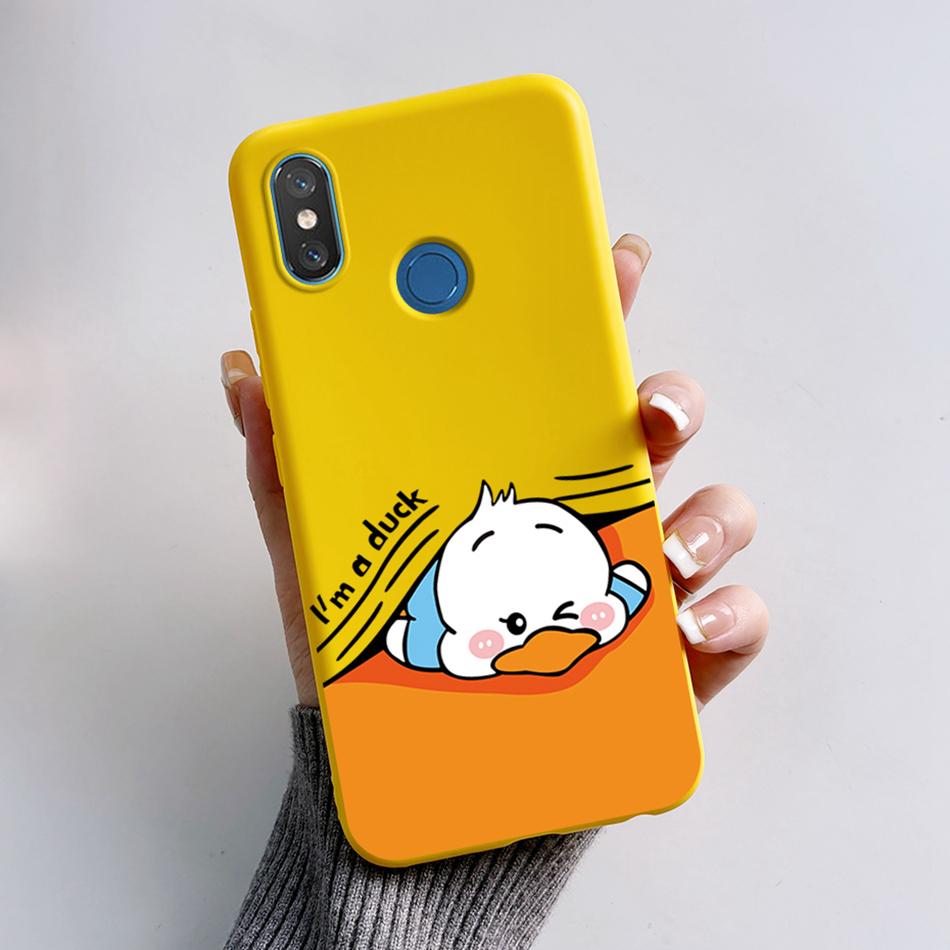 For Xiaomi Mi 8 6.21" Case Cute Bear Cartoon Cat Soft Silicone Shockproof Cover For Xiaomi Mi8 M1803E1A Bumper Phone Case Fundas