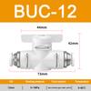 To Turn Switch Manual Ball Current-limiting BUC BTC Series 4mm 6mm Pneumatic Push In Quick Joint Connector Hand Valve