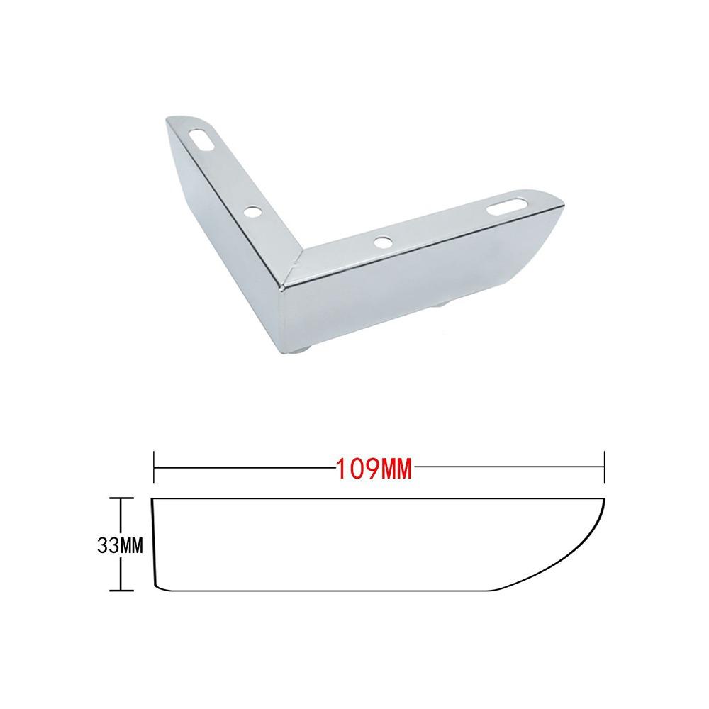Möbelbein aus Edelstahl Erhöht die Stabilität Schrankfüße Zubehör Stuhluntergestell