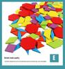155-Piece Geometric Shape Tangram Puzzle Game for Early Childhood Education