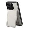 ESEBLE E3 For iPhone 14 Pro Magnetic Case with Detachable Card Holder Leather + TPU RFID Blocking Phone Cover