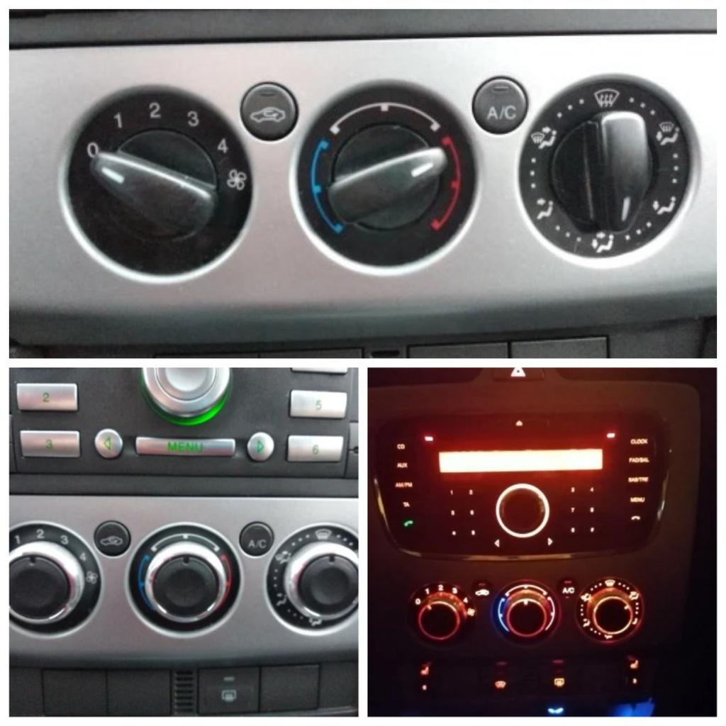 Car Air Conditioning Turning Switch Knob AC Knob for Ford Focus 2 MK2 Focus 3 MK3 2005-2012 Mondeo C-MAX Accessories