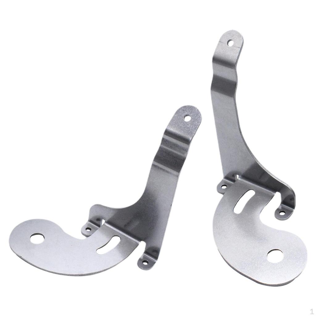 2x Brackets Replacement Auto Metal Chrome lamp for S 2001-2006