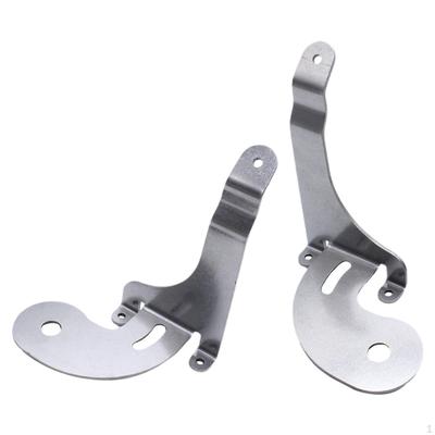2x Brackets Replacement Auto Metal Chrome Lamp for S 2001-2006