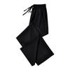 Plus Size Women's Summer Ice Silk Wide-Leg Pants - High Waist, Loose, Quick-Dry, Anti-Mosquito.