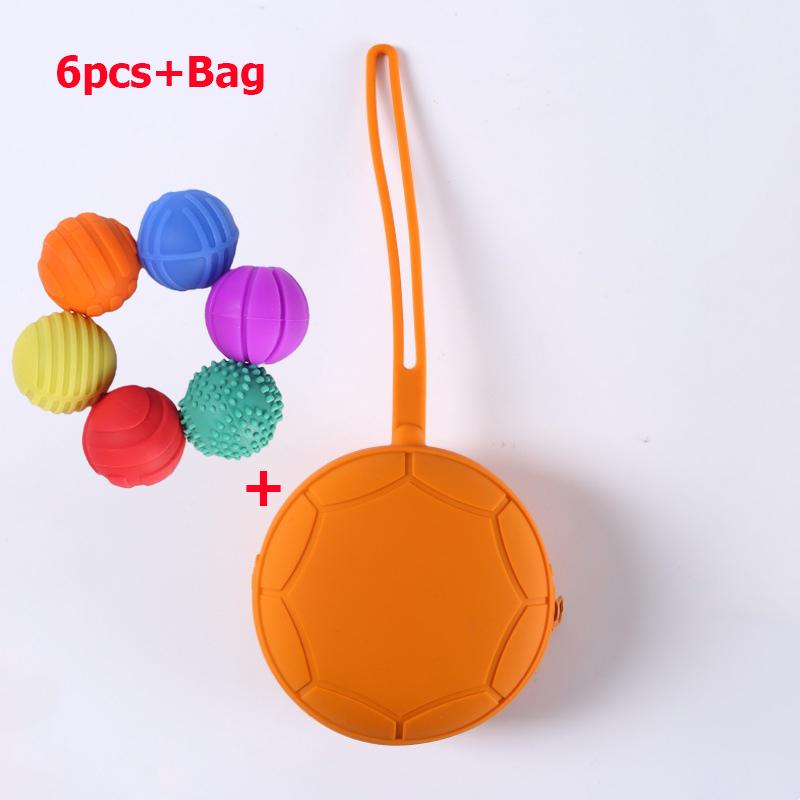 Non-Toxic Magnetic Ball Stress Relief Silicone Ball Educational Sensory Stress Relief Ball Textured Ball For Adhd