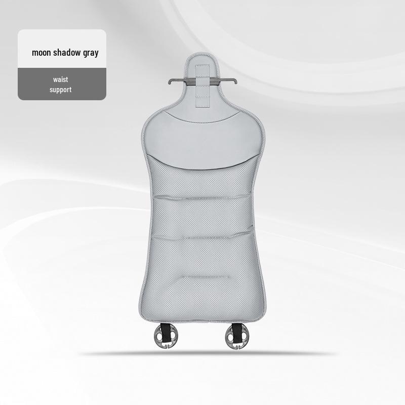 Universal Ventilated Car Seat Cushion for BMW, Mercedes-Benz & Xiaomi - Four Seasons, Lumbar Support, Rear Integrated, Single Driver Seat.