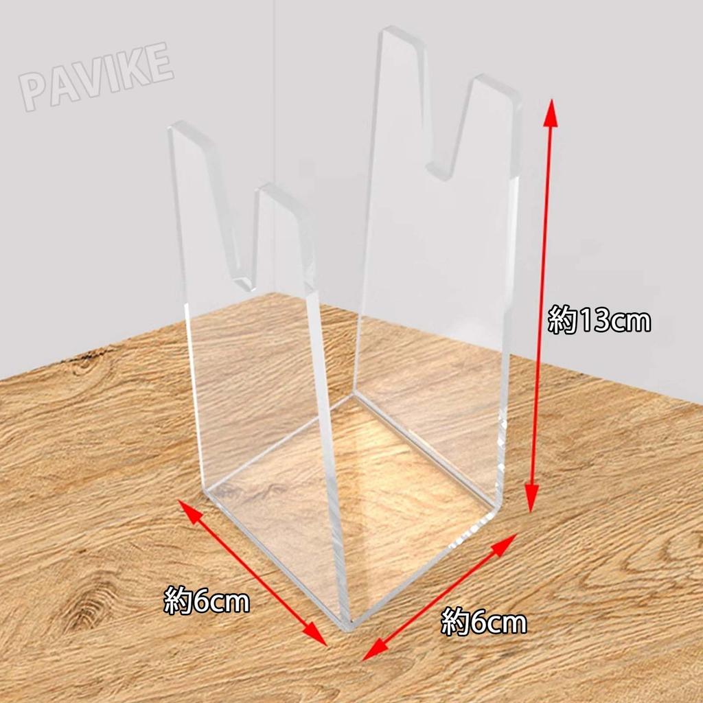 PAVIKE Table Tennis Racket Acrylic Table Tennis Storage Table Tennis Racket Rack Display, Rack,