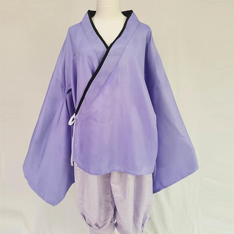 Wanderer Cosplay Costume Textured Fabric Kunikuzushi Kimono With Headscarf  For Anime Comic Con Balladeer Scaramouche Outfits