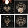 Divinations Tablecloth Pentagrams Pattern Astrologys Tarot Cards Tablecloth Altars Cloth Divinations Game Accessories