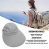 Outdoor Cycling Sun Hat Large   Face Sunscreen Cover UV   Fishing Hat Set