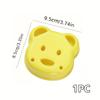 Cartoon Bear Shaped Sandwich Mold, Creative DIY Bread Cutter Tool (1-Pack)