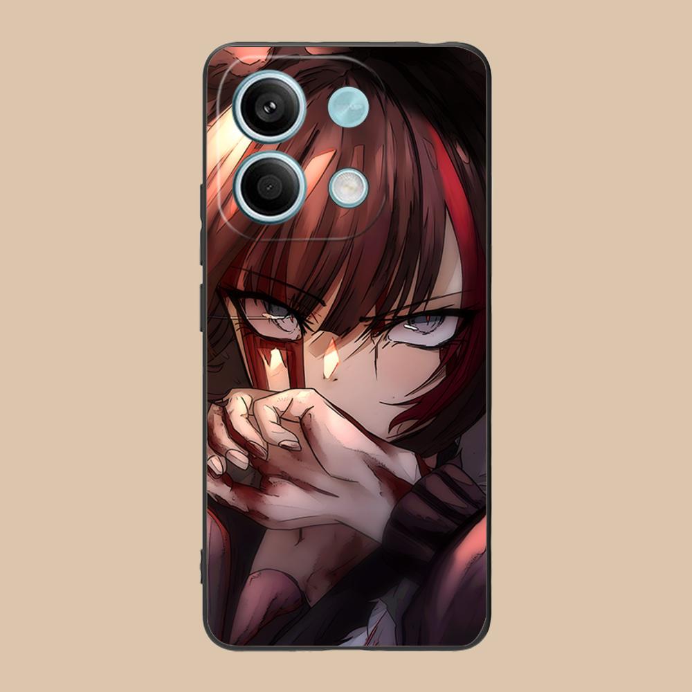 Arknights Zima Matte TPU Mobile Phone Case for POCO F8 F7 F6 F5 F4 F3 F2 Pro GT C75 C71 C65 C61 C40 Pro Ultra Colorful Cover