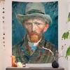 Vincent Willem Van Gogh Painting Hanging Bohemian Tapestry Hanging Tarot Hippie Wall Rugs Dorm Japanese Tapestry