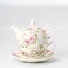 Creative Ceramic Tea Set Large Capacity English Afternoon Tea Coffee Pot Bone China Tea Cup and Saucers for Home Office