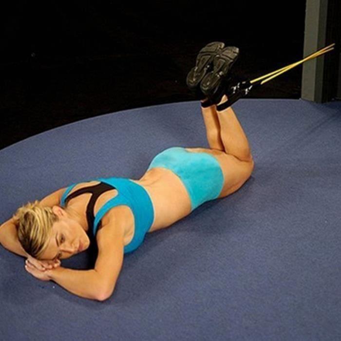 Bande de résistance - MERKMAK - Set de 11 pièces - Couleurs variées - Pour fitness et musculation - Débutant