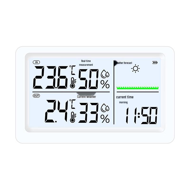 Stazione Meteorologica WiFi Intelligente con Termometro, Igrometro e Allarme