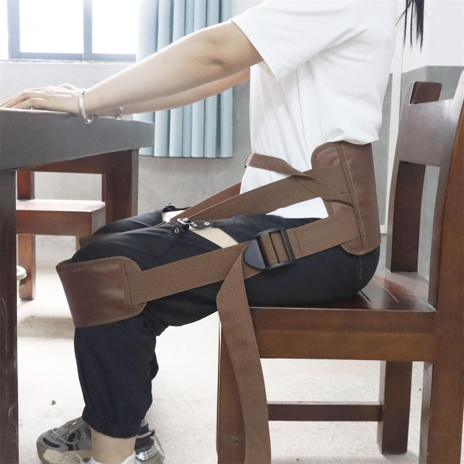 New Sitting Posture Corrector Brace Adjustable Men Women Yoga Meditation Sitting Posture Belt Hunchback Correction Strap