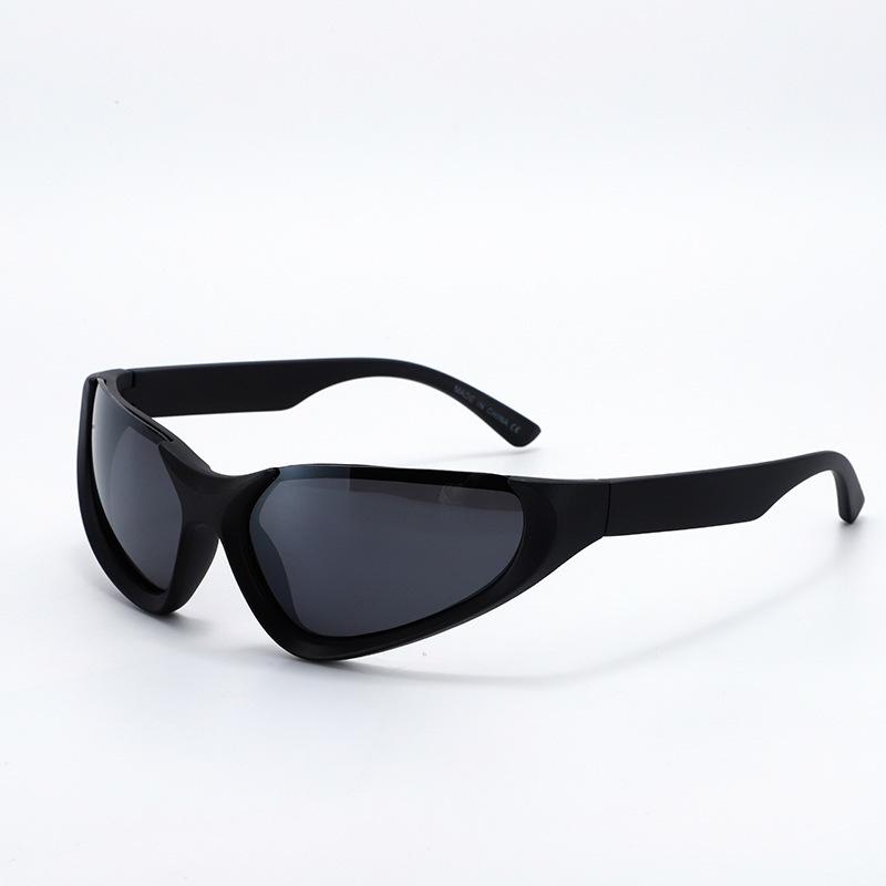Europe, America, Fashion Trendy Cool Sunglasses Half Frame YK Sunglasses Men and Women Internet Celebrities Street Shooting Outdoor Sports Cycling U
