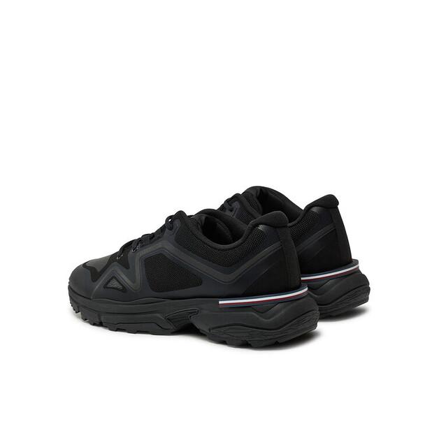 Men's Sneakers Tommy Hilfiger M Runner Tech Knit Lth Mix Fm0fm05344 Black
