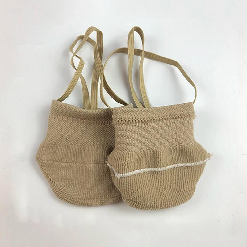 Rhythmic Gymnastics Soft Half Socks Art Gym Dance Shoes Professional Competition Sole Socks Protect Foot Elastic Dance Shoes