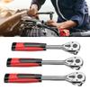 Extendable Spanner Ratchet Wrench Automatic Rapid Release Handle For Vehicle Repair Automotive Maintenance 1/4 1/2 3/8
