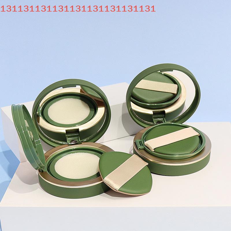 Tragbare Kosmetiktasche Make-up-Behälter Mit Puder-Schwamm-Spiegel Für BB-Creme Foundation 1 Stück Leere Air Cushion Puderquaste Box