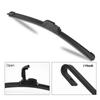 Universal Car Wiper Blade U Hook Type 14"16"17"18"19"20"21"22"24"26" Windscreen Windshield Rubber Hybrid Auto Wipers Accessories