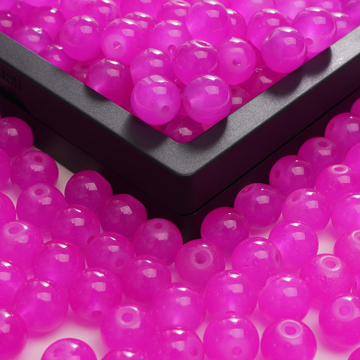 

Бусины из имитации нефрита 6 мм, однотонные, для изготовления украшений своими руками 6mm, Hole ~1mm, 50 pcs/pack