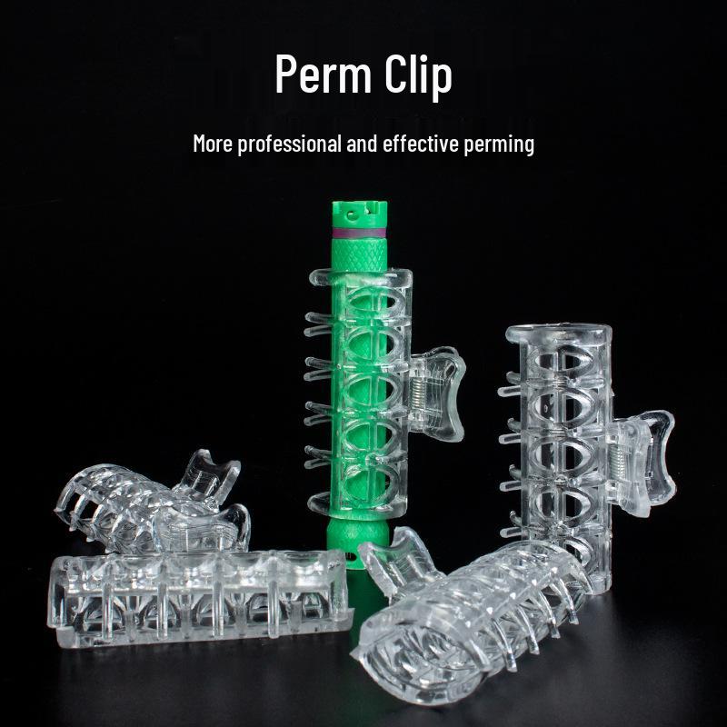 Heat-Resistant Hairdressing Perm Clip for Barber Shop