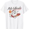 Vintage Cute Mele Kalikimaka Christmas Santa Surfing Costume T-Shirt